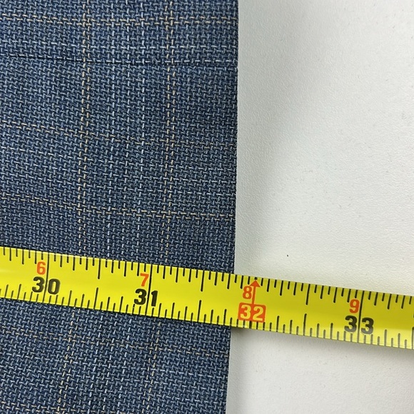 J.P. Tilford for Harry Rosen Samuelsohn Men's Super 100 Wool Blazer Sportcoat - Picture 12 of 13